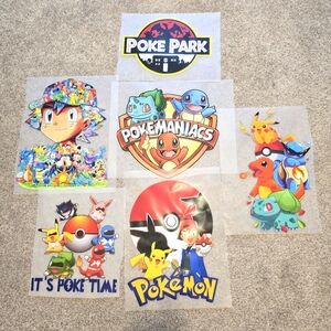 Pokémon DTF Transfers